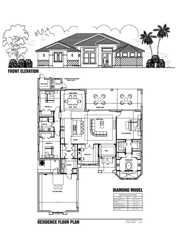 2337 Model Floor Plan