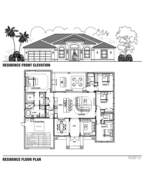 2380 Model Floor Plan